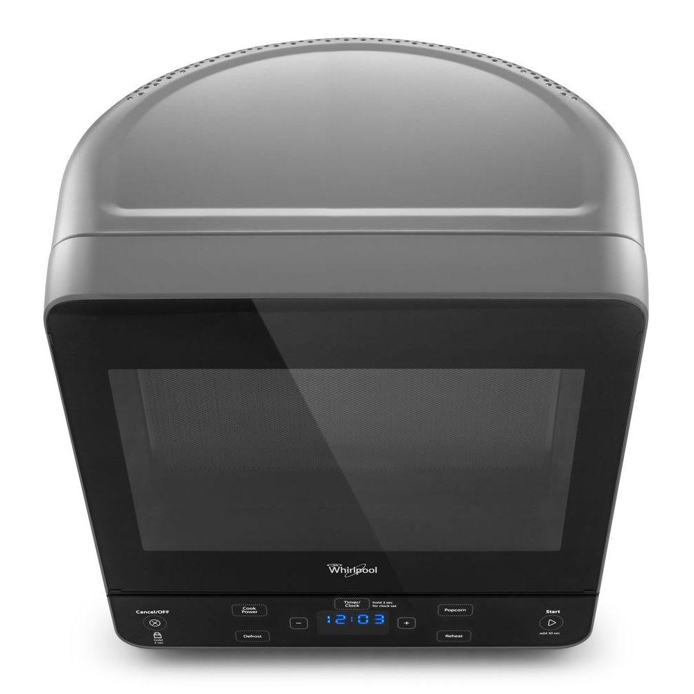 Whirlpool WMC20005YD Countertop Microwave Oven, 0.5 Cu. Ft., Silver