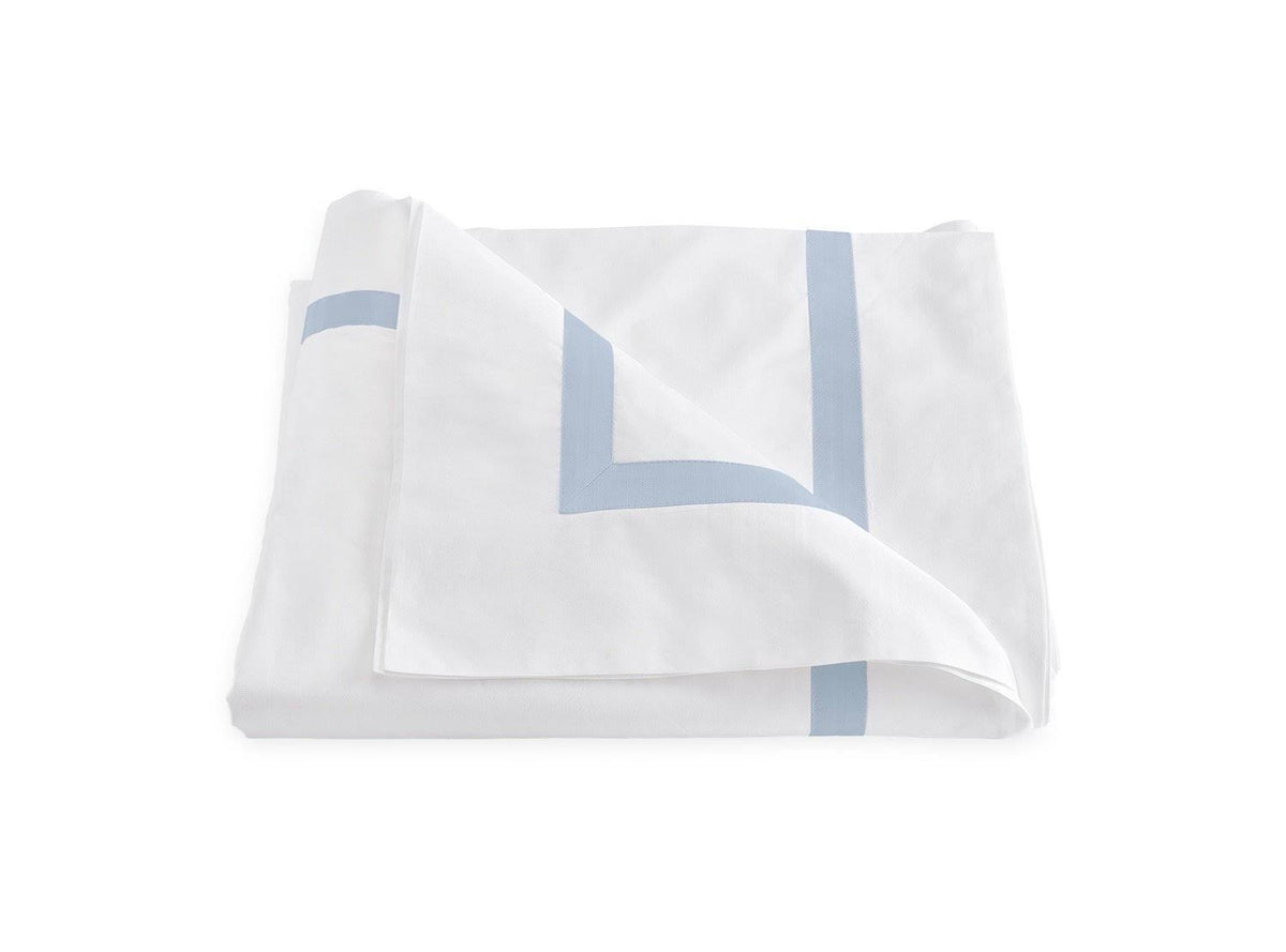 Matouk Lowell King Duvet in Blue