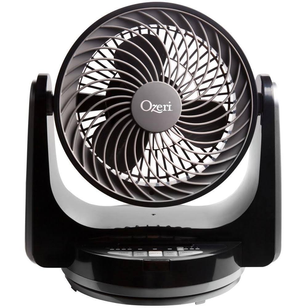 Ozeri Brezza III Desk Fan with Dual Oscillation and 10 High-Velocity Settings
