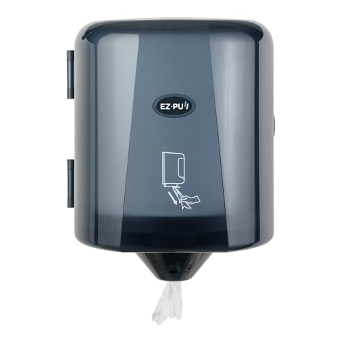 EZ-Pull P2C600 FSC-Certified White 2ply+ Centerpull Paper Hand Towels, 6 Rolls with 600 Sheets Each