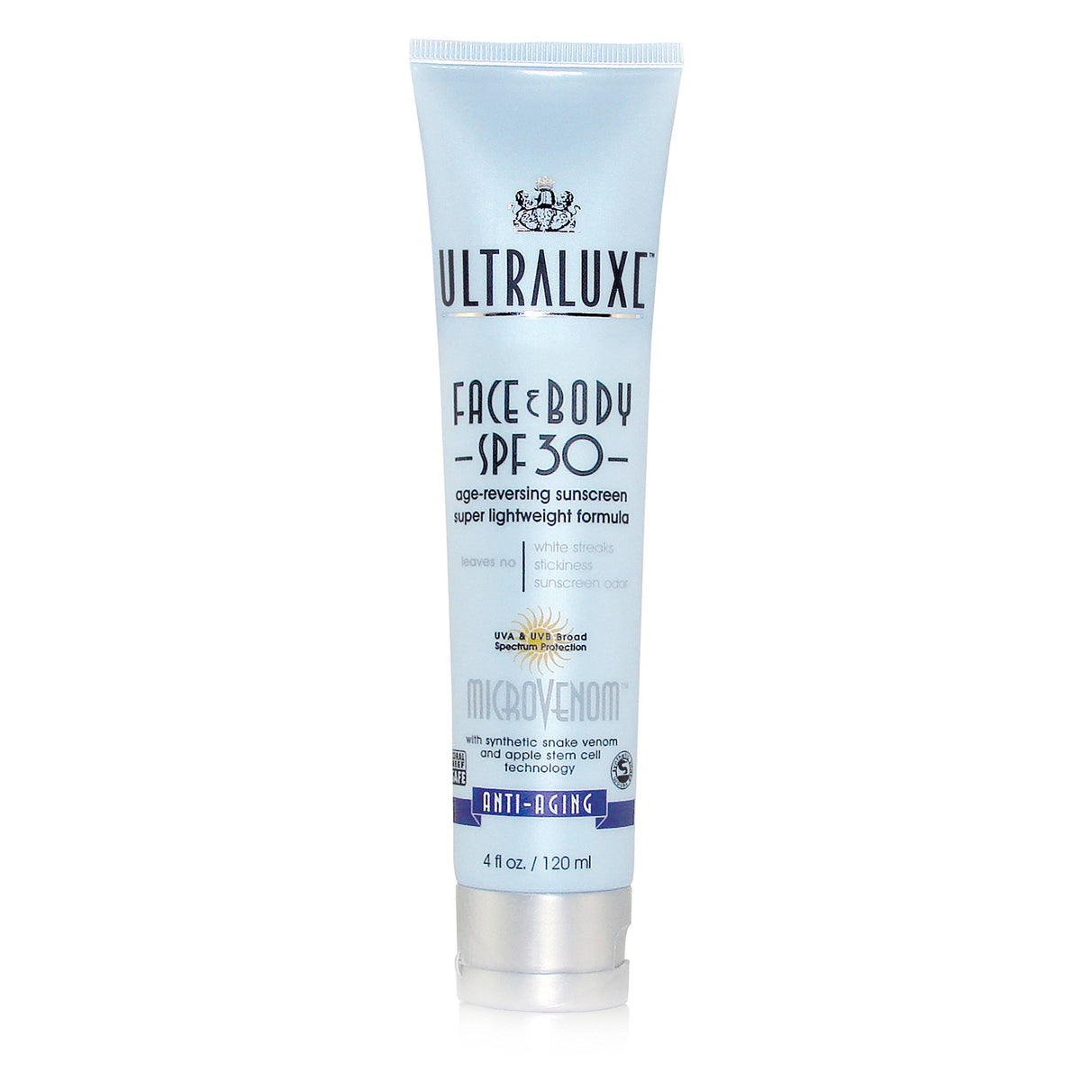 Ultraluxe MicroVenom Face and Body Sunscreen, SPF 30