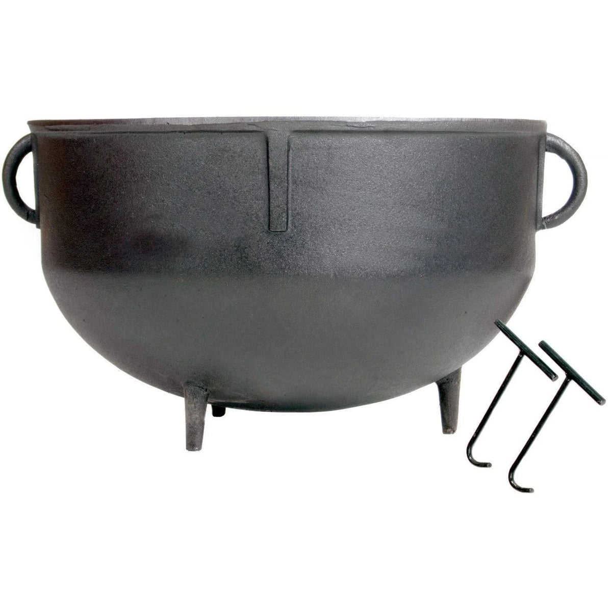 Cajun Classic GL10443S 15-Gallon Seasoned Cast Iron Jambalaya Pot