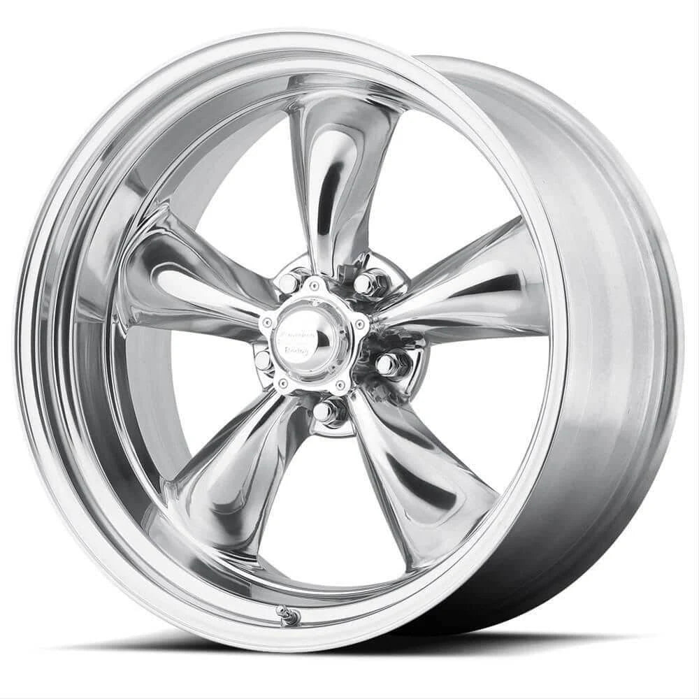 American Racing Torq Thrust II Polished Wheel, 15×7, 5×120.65, -6 mm