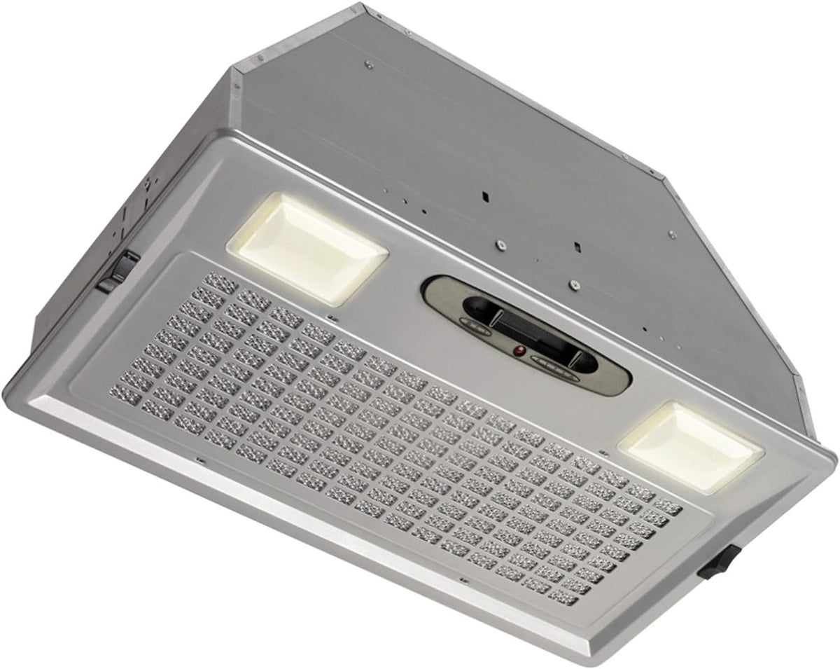 Broan-NuTone PM390 Range Hood Insert with 390 CFM Exhaust Fan and Light, Silver