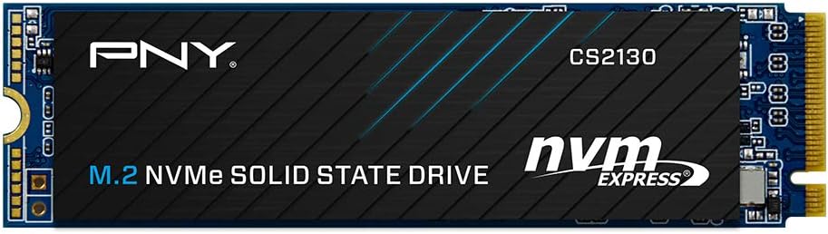 PNY CS2130 4TB Internal SSD with M.2 NVMe Interface, M280CS2130-4TB-RB