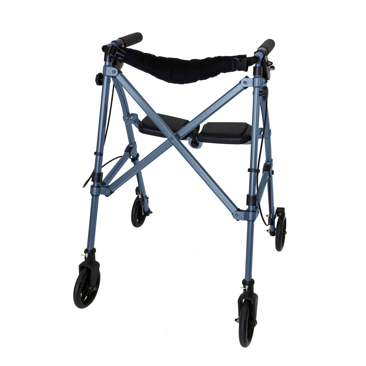 Able Life Space Saver Rollator in Cobalt Blue, Each