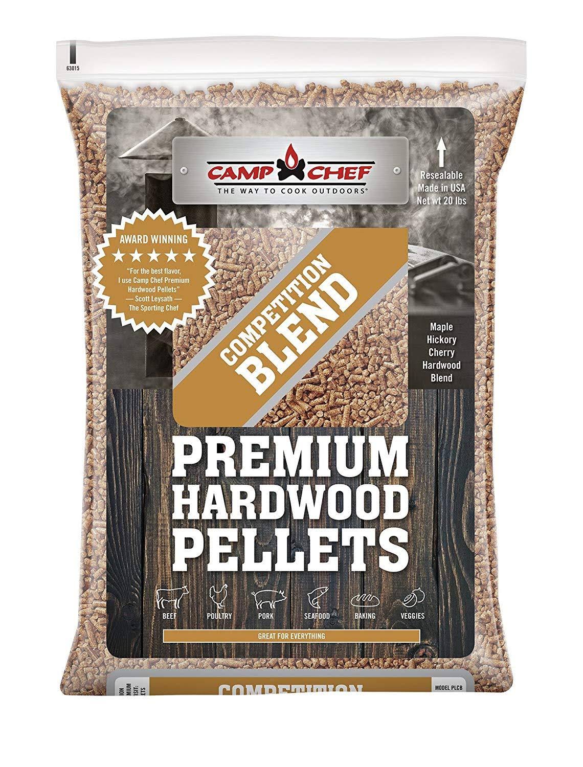 Camp Chef Competition Blend Wood Pellets for Outdoor Cooking
