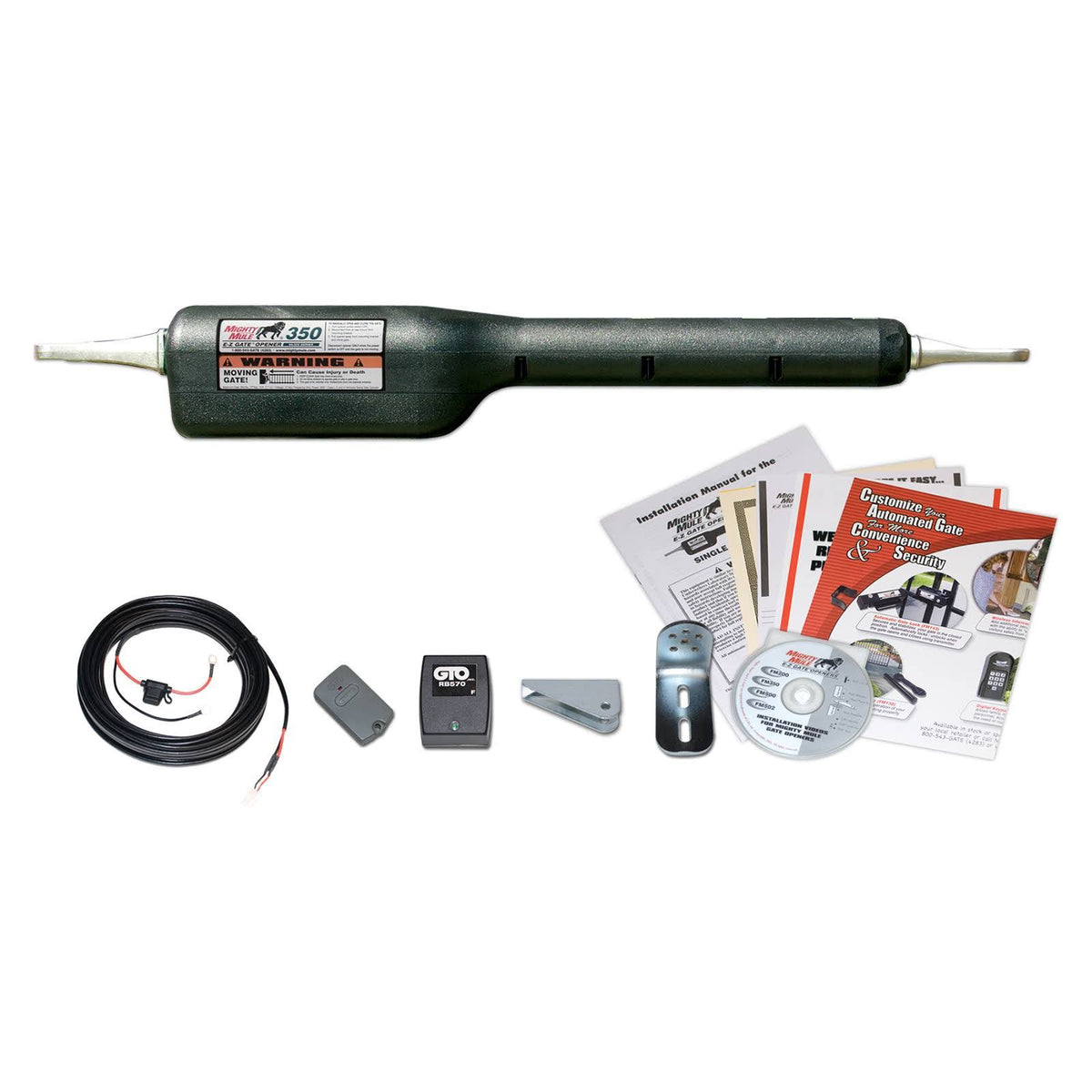 Automatic Single Swing Gate Opener by GTO, Model FM350