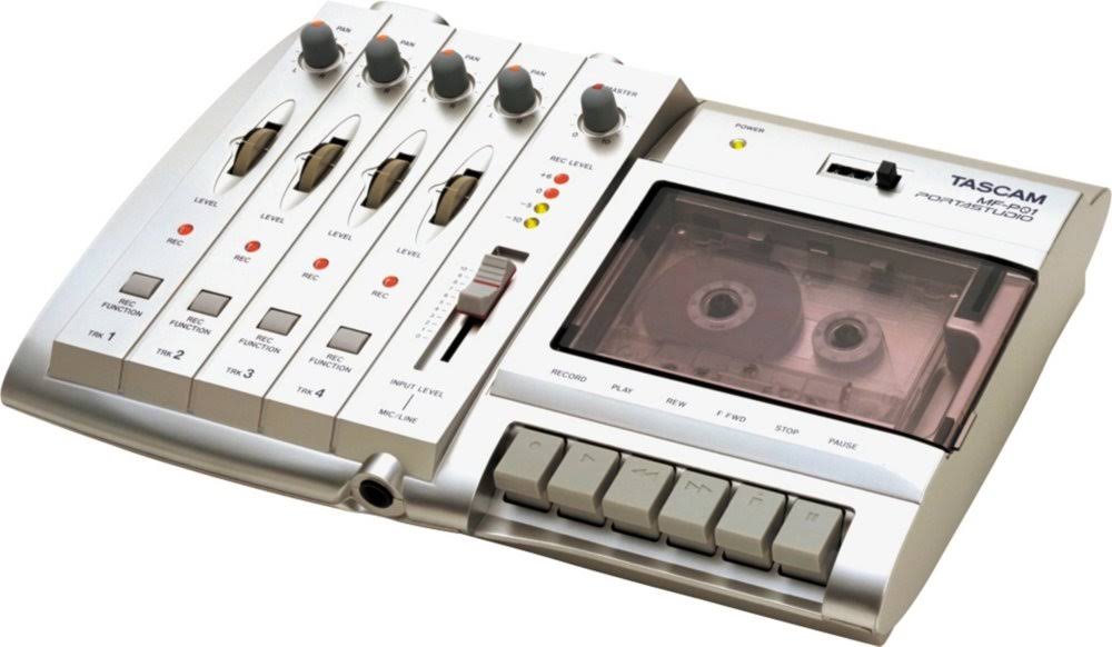 Tascam MF-P01 Analog 4-Track Cassette Recorder