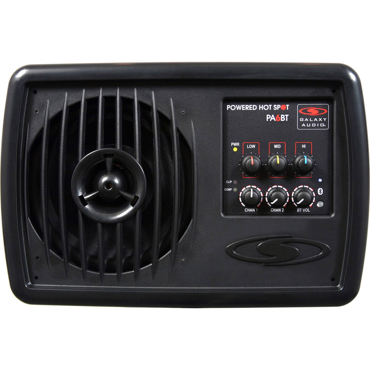 Galaxy Audio PA6BT Personal Powered Monitor with Wireless Bluetooth Audio