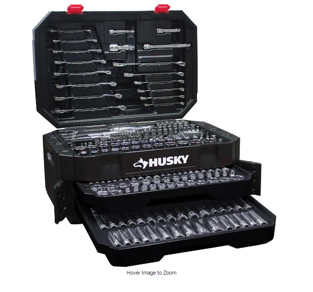 Husky H290MTS Mechanics Tool Set with 290 Pieces