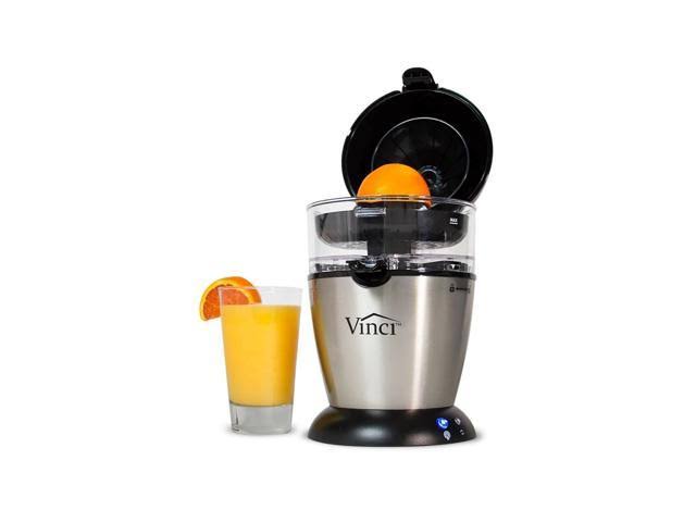 Vinci Hands-Free Electric Citrus Juicer with 1-Button Easy Press for Lemon, Lime and Orange Juicing