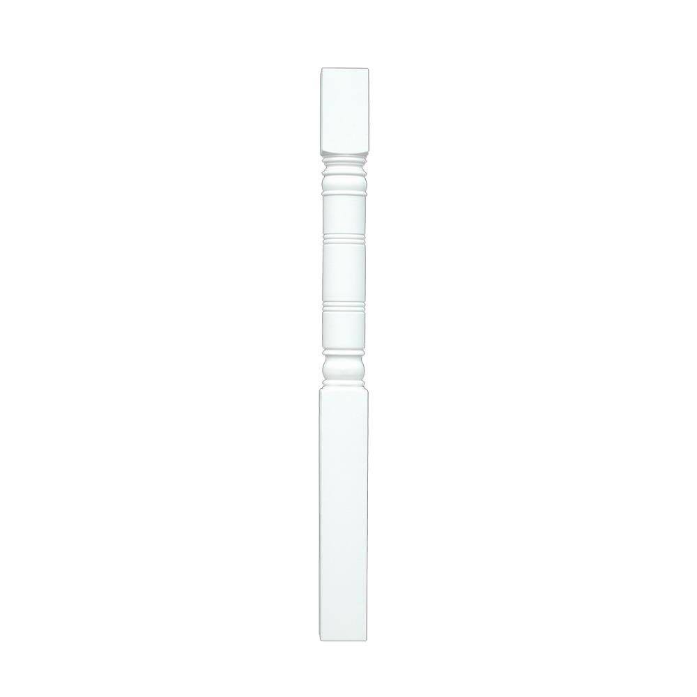 8-Foot Porch Column with a 5-1/4 in. x 5-1/4 in. Profile