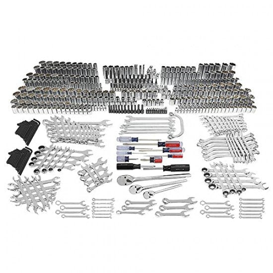 Craftsman 500-Piece Mechanics Tool Set for Automotive Repair and Maintenance