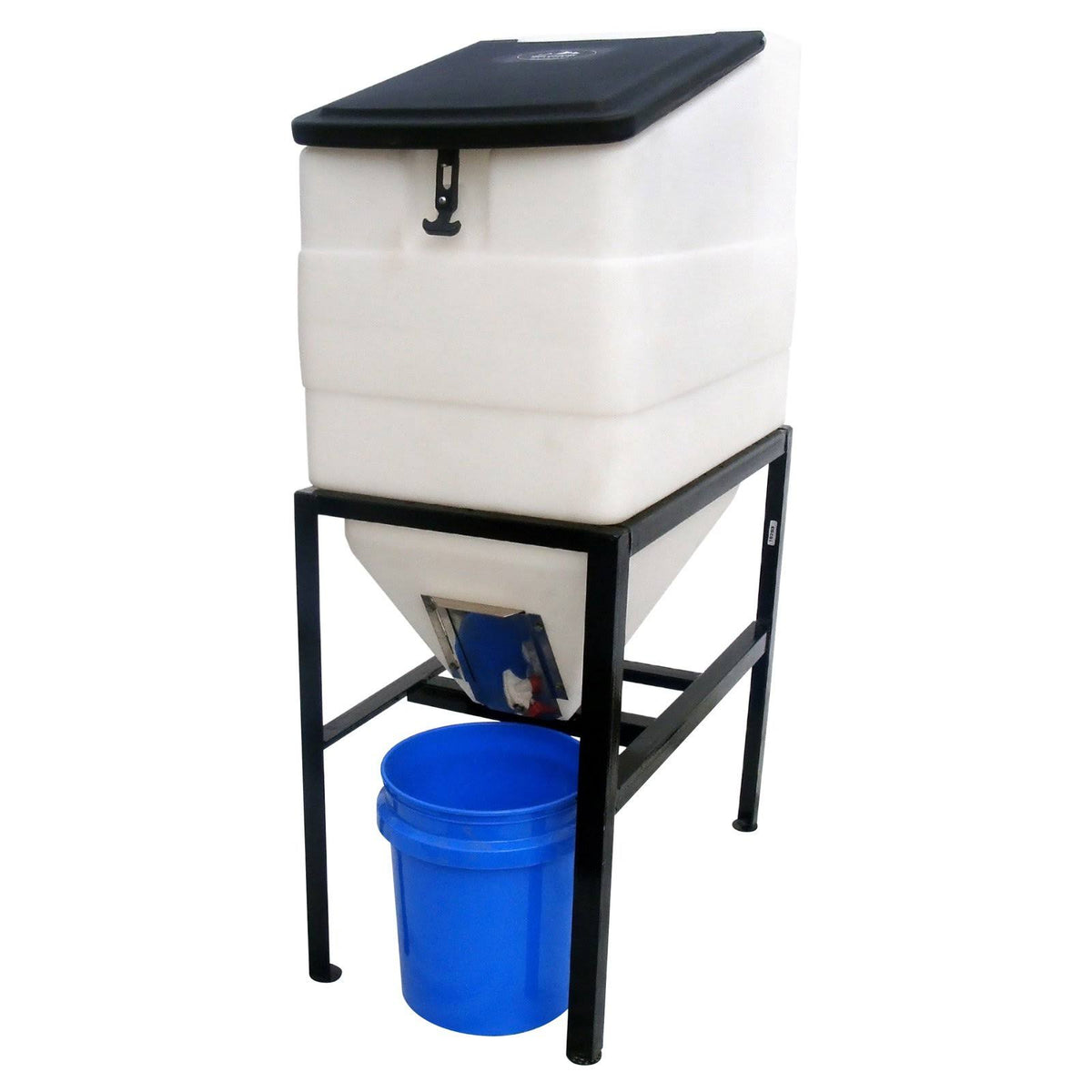 High Country Plastics Feed Bin with Support Stand