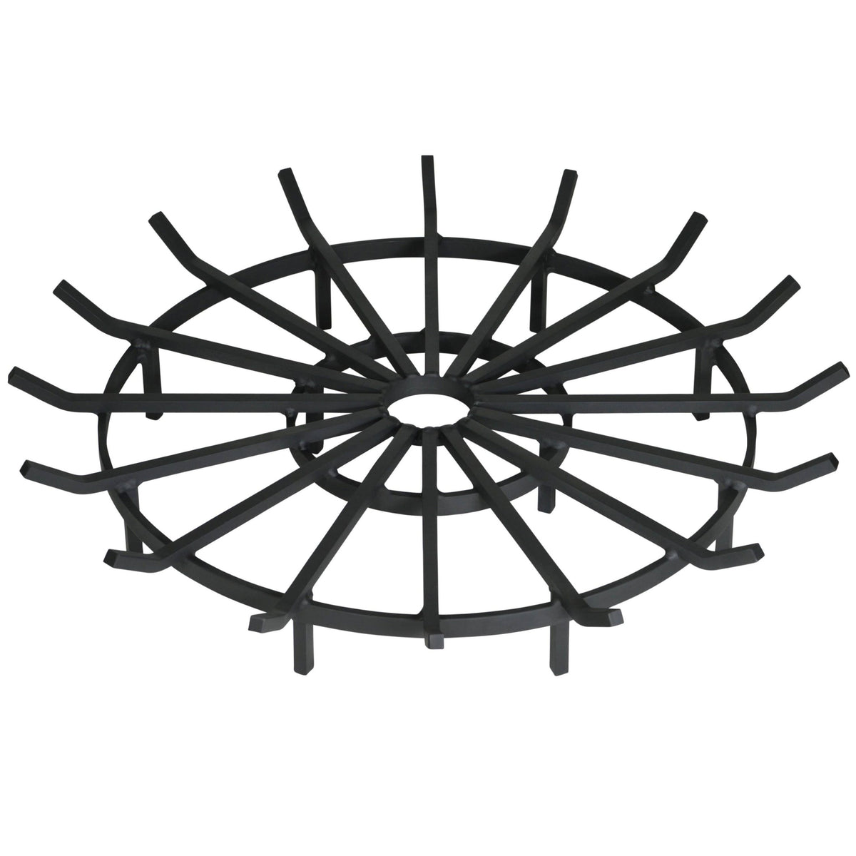 40-Inch Heavy-Duty Wagon Wheel Fire Pit Grate