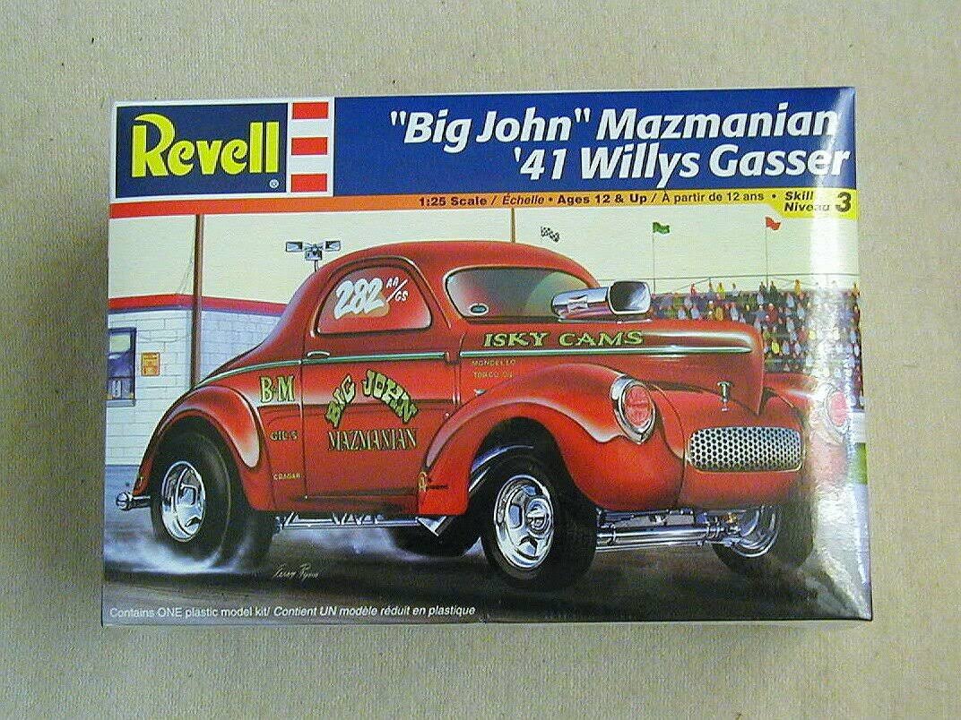 Revell 1941 Willys Gasser Big John Mazmanian Model Kit