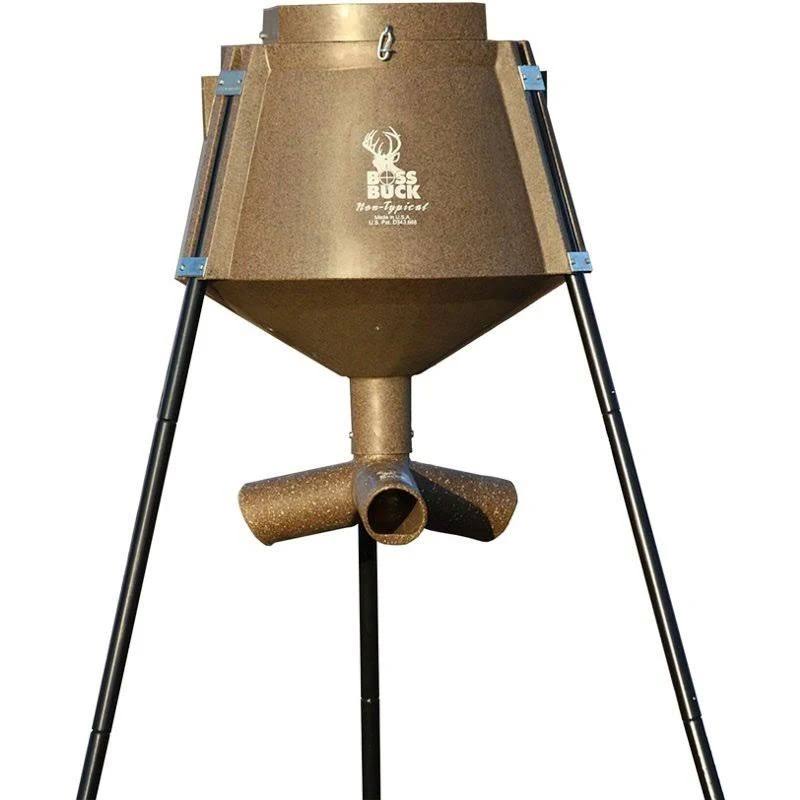 Boss Buck 350-Lb. Protein Feeder Crafted from Stainless Steel