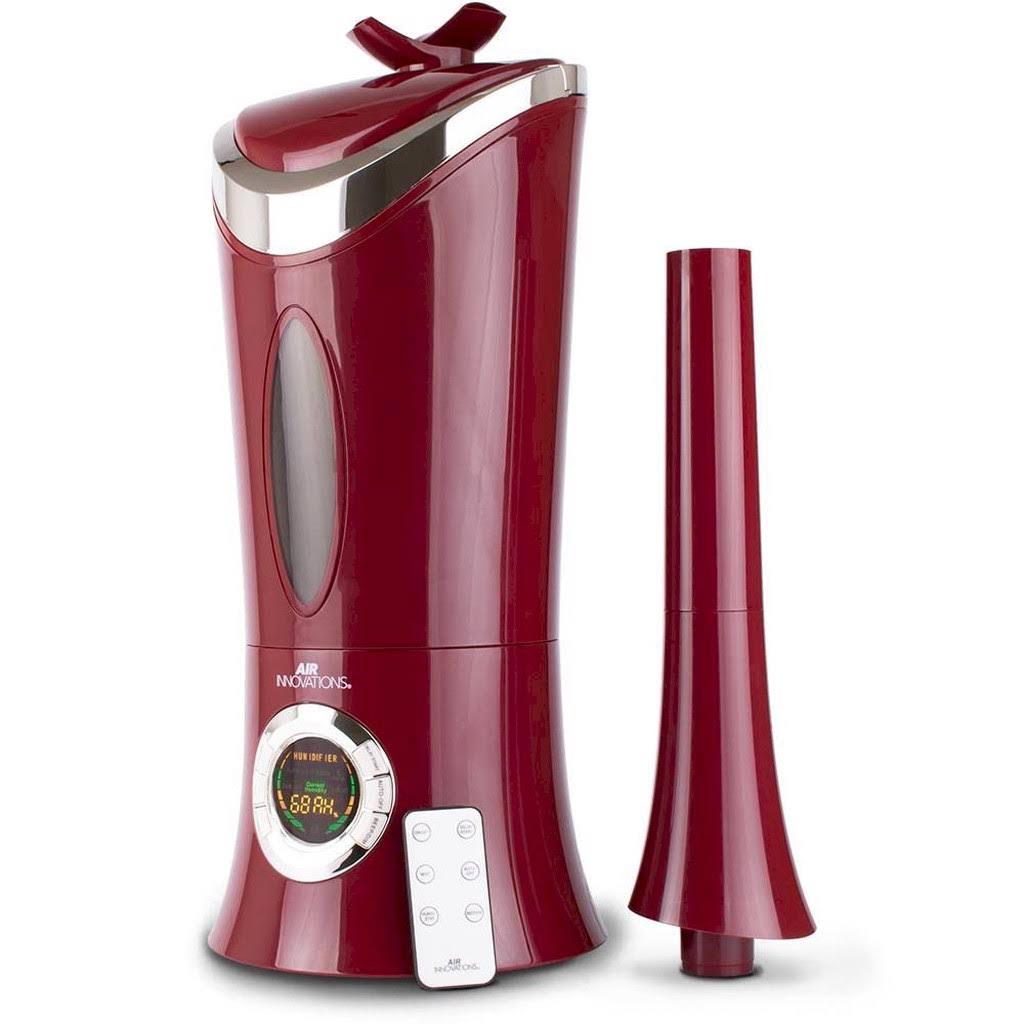 Air Innovations MH-702A Ultrasonic Cool Mist Humidifier with Remote Control, Wine
