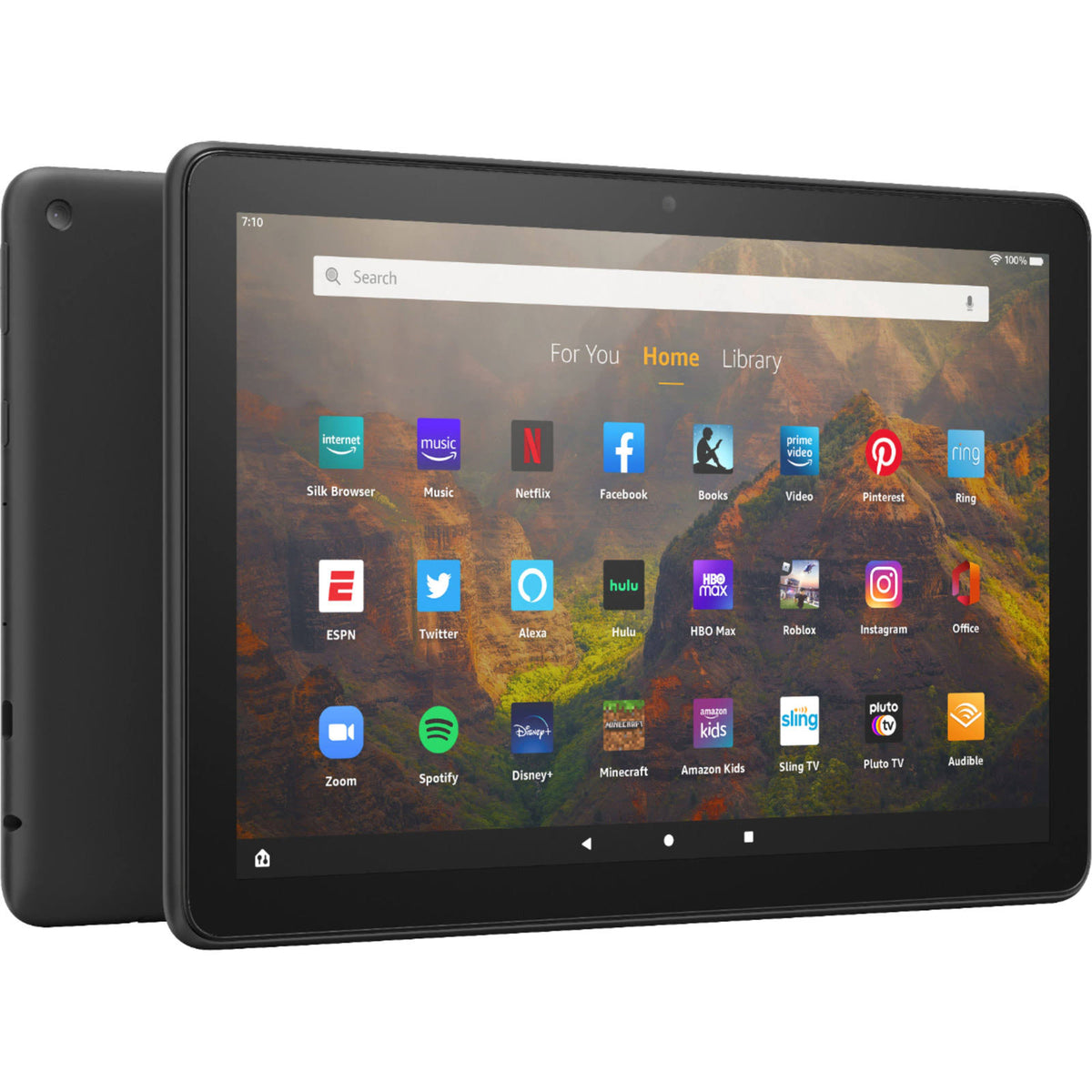 Amazon Fire HD 10 Tablet with 10.1×22 Display, 32 GB Storage and Black Finish