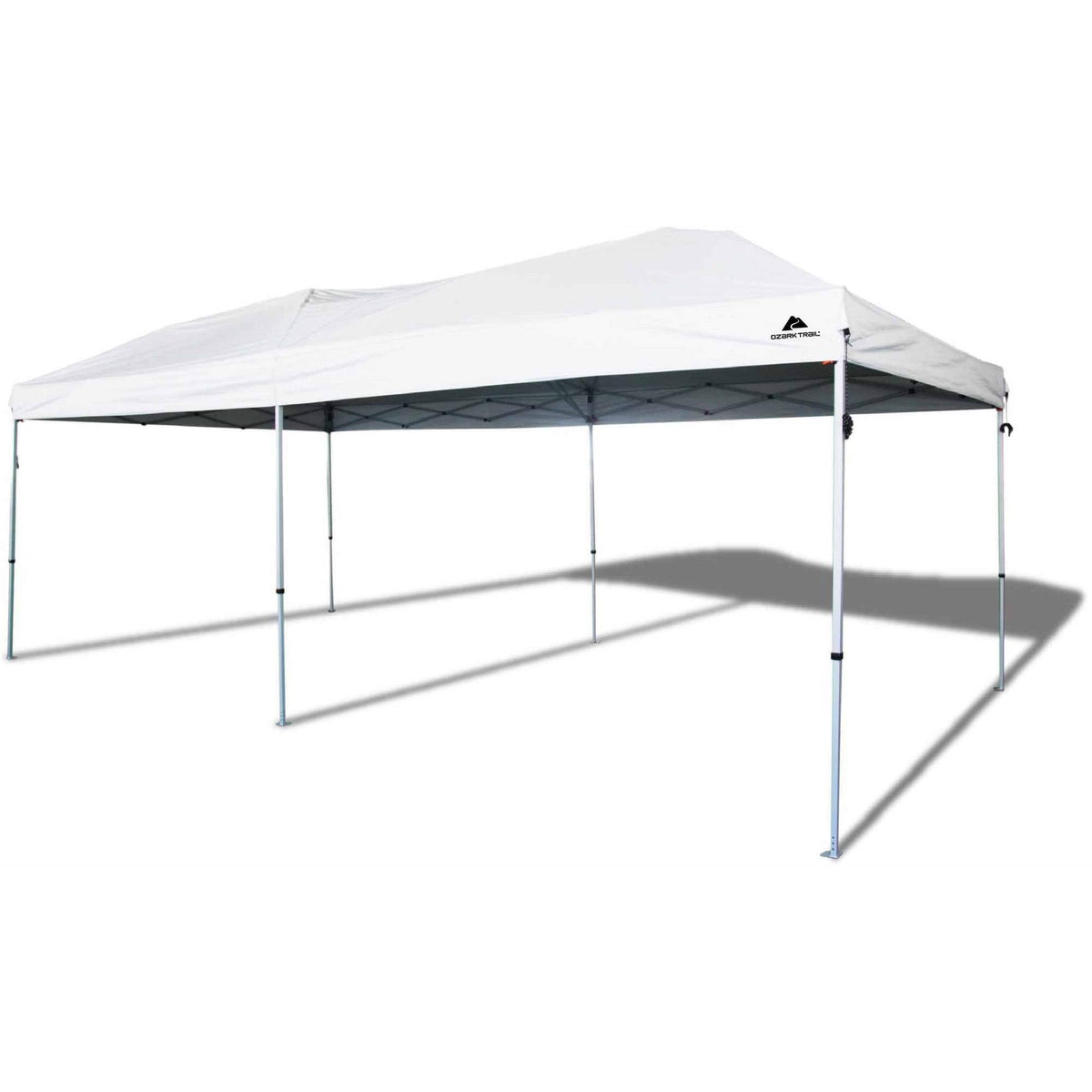 Ozark Trail Straight-Leg Instant Canopy, 20×10 with 200 Sq. ft Coverage