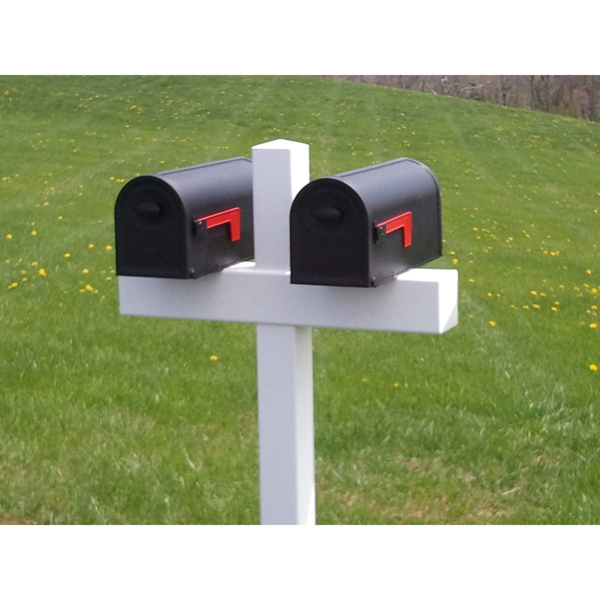 Cook Products Double Mailbox Post for Two Mailboxes