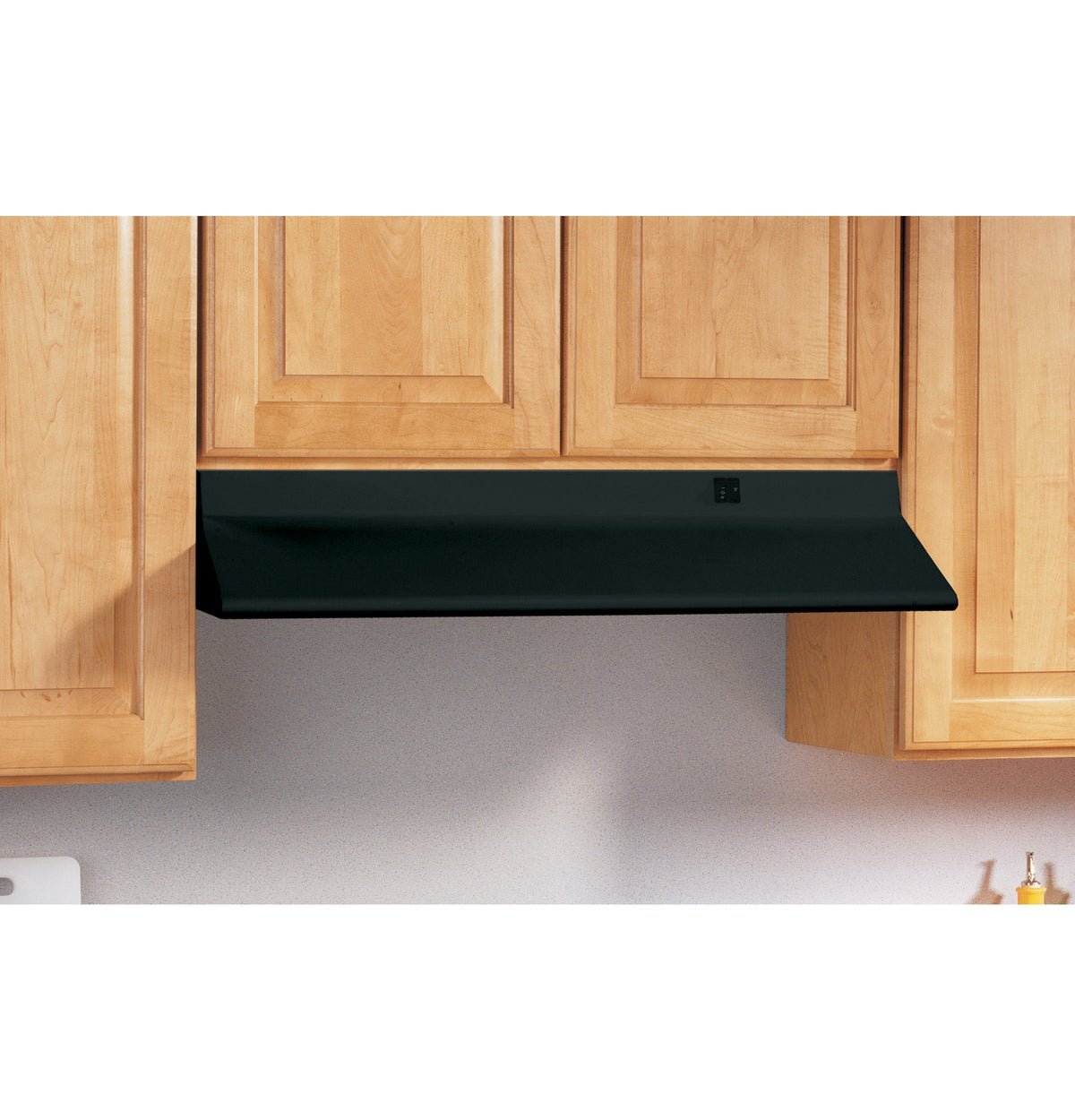 GE 30-Inch Externally Vented Range Hood in Black