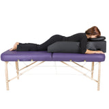 EARTHLITE Pregnancy Massage Cushion with Supportive Headrest