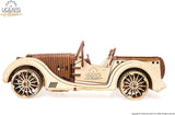UGears Roadster VM-01 Mechanical Model, 3-D Wooden Puzzle