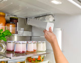 Bosch 800 Series Smart French Door Refrigerator, 21 Cu. Ft. Counter-Depth Design in Black Stainless Steel