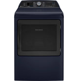 GE Profile PTD90GBPT 27-Inch Gas Dryer with 7.3 Cu. Ft. Capacity, Blue