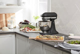KitchenAid Artisan KSM150PS Stand Mixer, 5-Quart Tilt-Head Design with Pouring Shield, Cast Iron