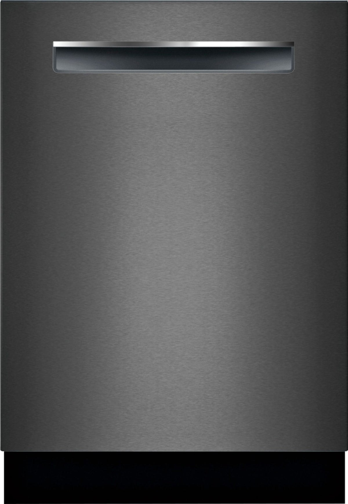 Bosch 800 Series Built-In Dishwasher, 24-Inch Top Control Design with CrystalDry, Third Rack, Stainless Steel Tub and 42 dBA Operation, Black Stainless Steel