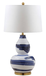 Safavieh Aileen Table Lamp in Blue & White