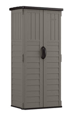 Suncast Vertical Storage Shed in Gray