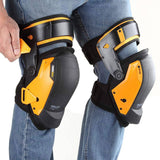 ToughBuilt GelFit Knee Pads with Black Thigh Support Stabilization