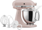 KitchenAid Artisan KSM150PS Stand Mixer, 5-Quart Tilt-Head Design with Pouring Shield, Cast Iron