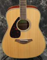 Yamaha FG820L Natural Acoustic Guitar Designed for Left-Handed Players