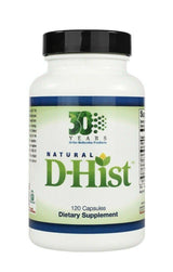 Ortho Molecular D-Hist Natural Supplement, 120 Capsules