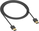 ACCL 1.5Ft HDMI Slim Cable 3-Pack, 4K/60Hz Support, OD3.8mm