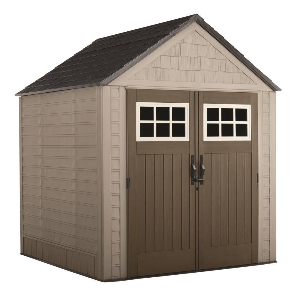 Rubbermaid Big Max Outdoor Storage Shed, 7 ft. x 7 ft.