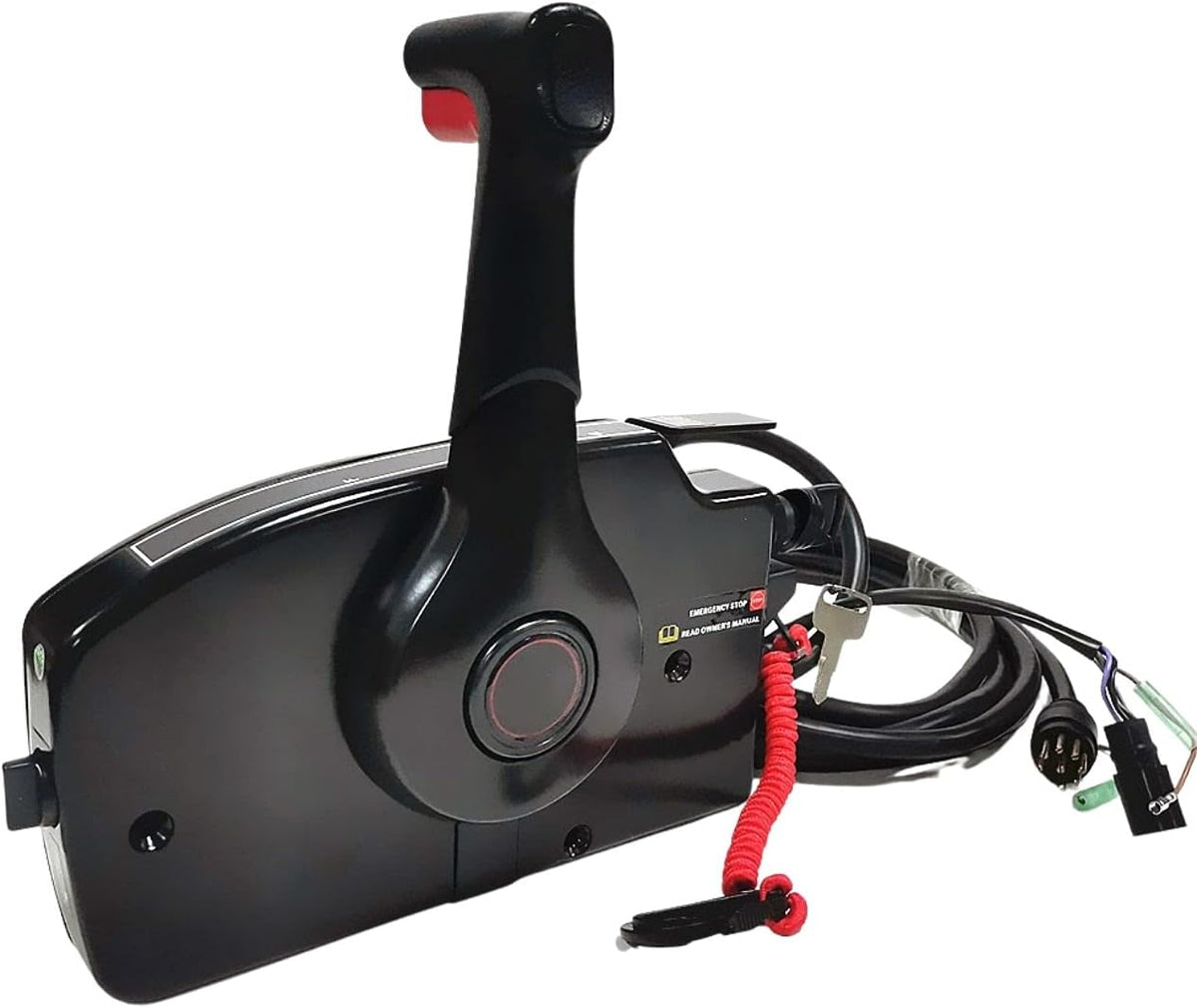 SCITOO 881170A3 Mercury Outboard Throttle Remote Control Box, 8-Pin, Right-Side Mount