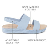 REEF Womens Water Vista Sandal for Comfortable Water-Friendly Wear