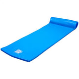 TRC Recreation Foam Pool Float, 1.25-Inch Floating Water Lounger for Swimming and Splashing
