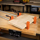 Jorgensen 48-Inch Cabinet Master Bar Clamps, 2-Pack with 90° Parallel Jaws