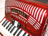 Hohner 48-BASS Accordion in Red