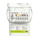 Augason Farms Emergency Food Pail with 86 Servings of Freeze-Dried and Dehydrated Fruit Variety