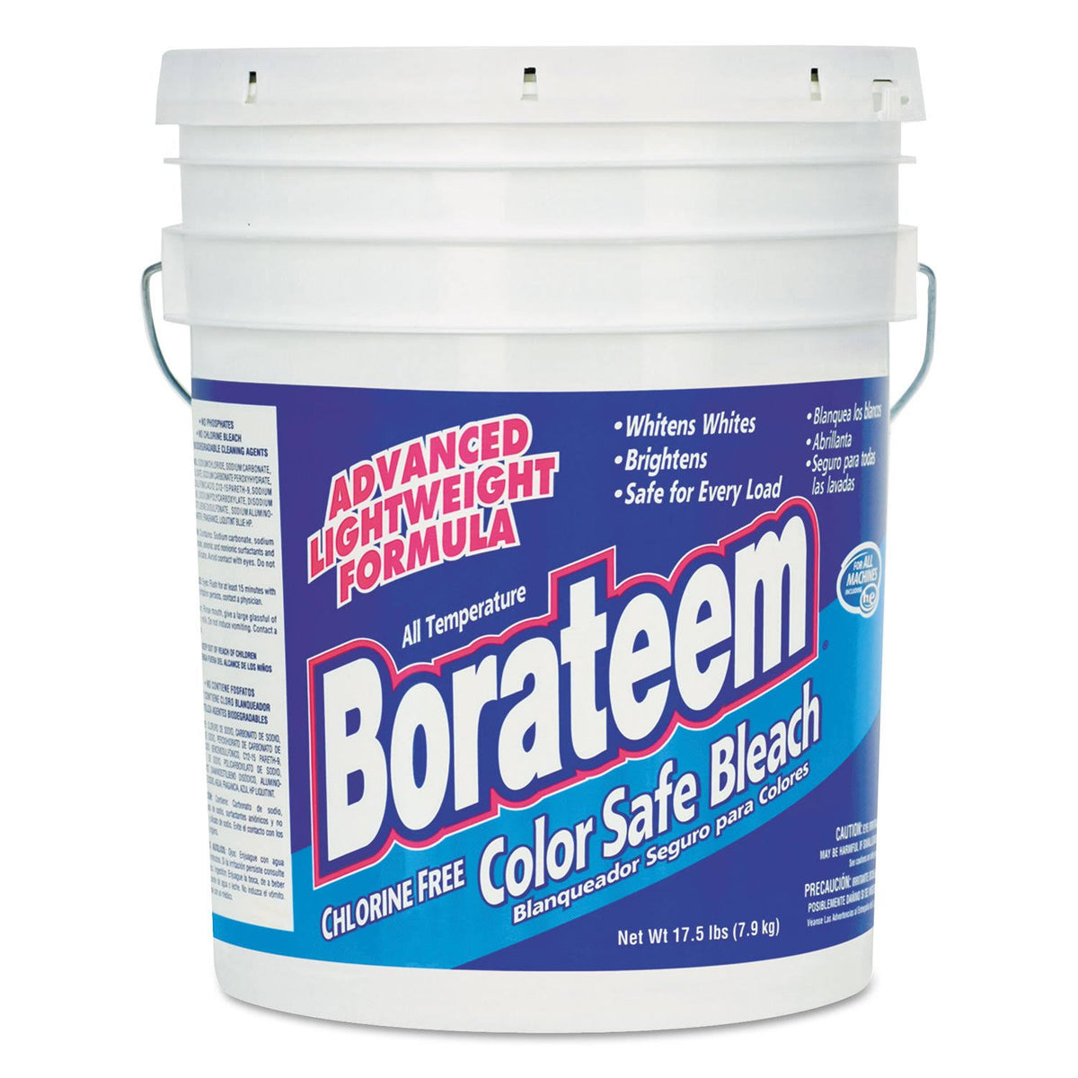 Borateem Color-Safe Powder Bleach, dia00145, 17.5 lb. Pail