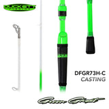 Duckett Green Ghost Casting Fishing Rod