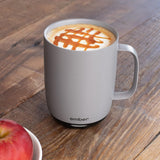 Ember Temperature Control Smart Mug 2, 14 Oz App-Controlled Heated Coffee Cup with Improved Design & 80-Minute Battery Life, White